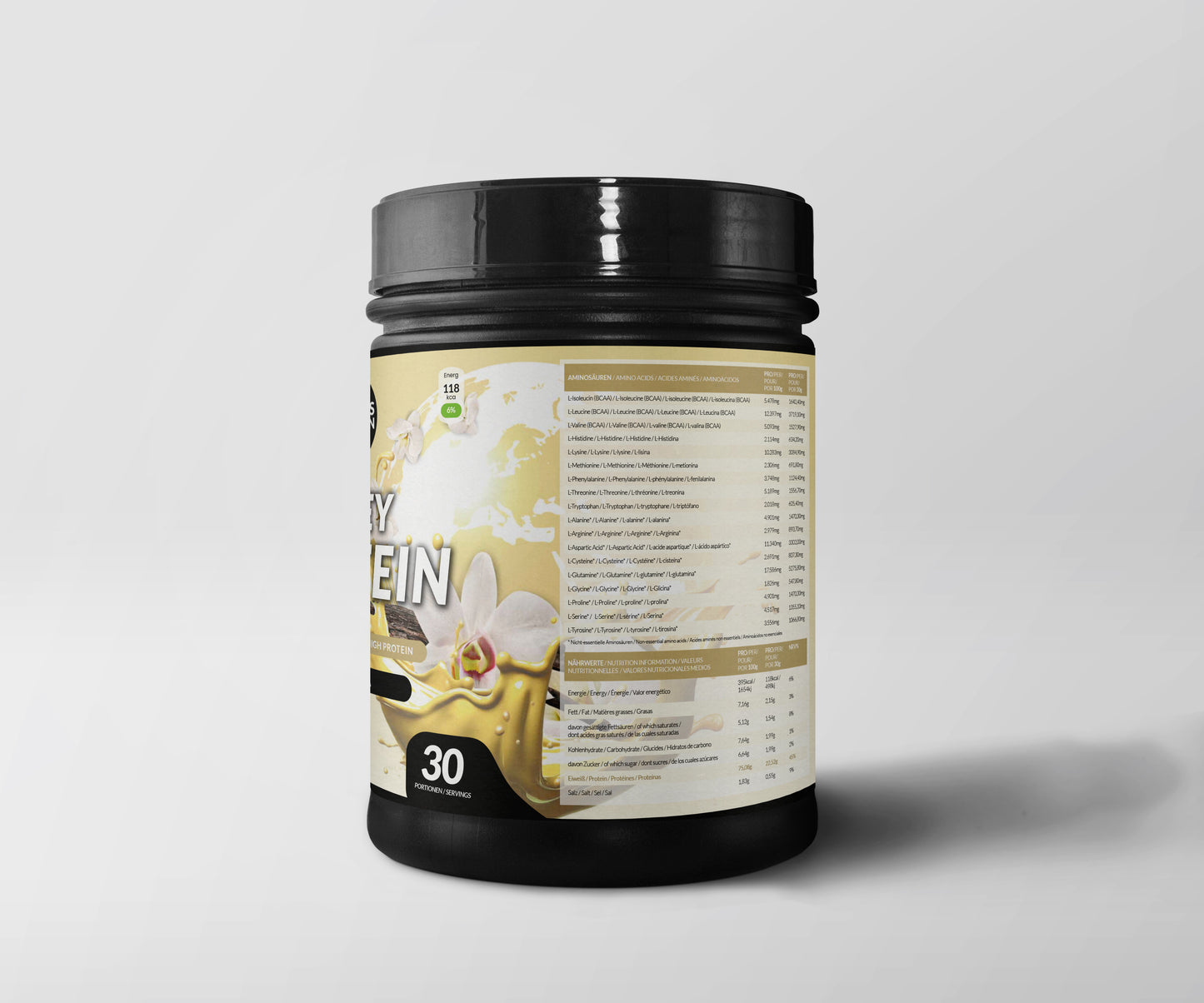 Whey Proteine Vanille